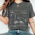 Feyre Shirt ACOTAR Shirt ACOTAR Shirt Rhysand Feyre SJM Booktok Sarah J Maas Velaris Bat T-Shirts