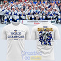 Finland 2026 IIHF Champions Leijonat Maailmanmestarit 2026 T-Shirt