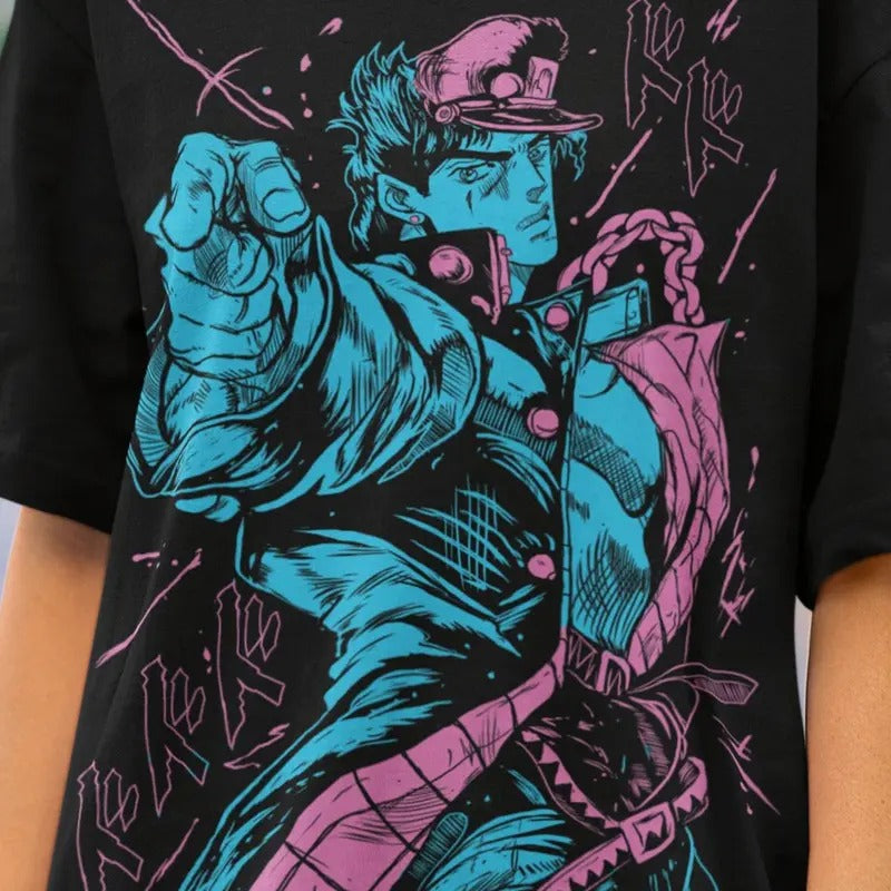 Fire Streetwear Japan 100% Cotton Manga Japanese Anime Him Her Shirt All Size T-Shirts