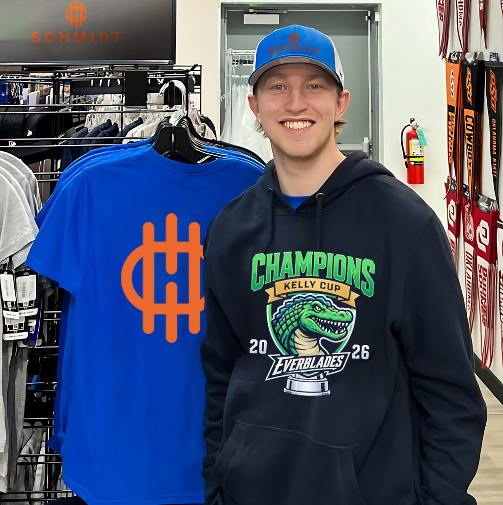 Florida Everblades 2026 Kelly Cup Champions graphic alligator shirt