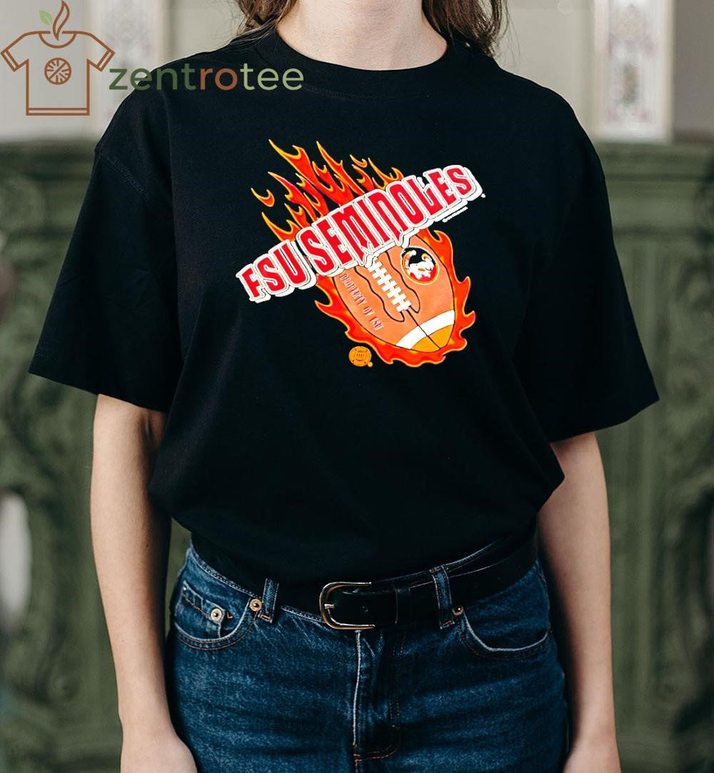 Florida State Seminoles Fsu Seminoles Football fire ball shirt