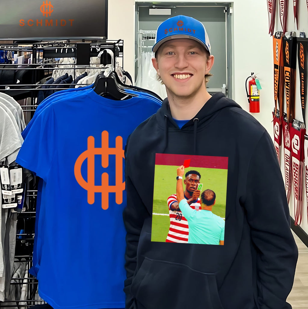 Folarin Balogun USMNT Uno Reverse Red Card Meme shirt