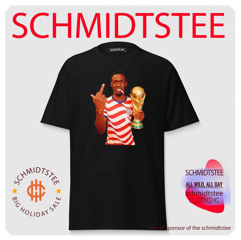 Folarin Balogun United States National Football smoking middle finger shirt