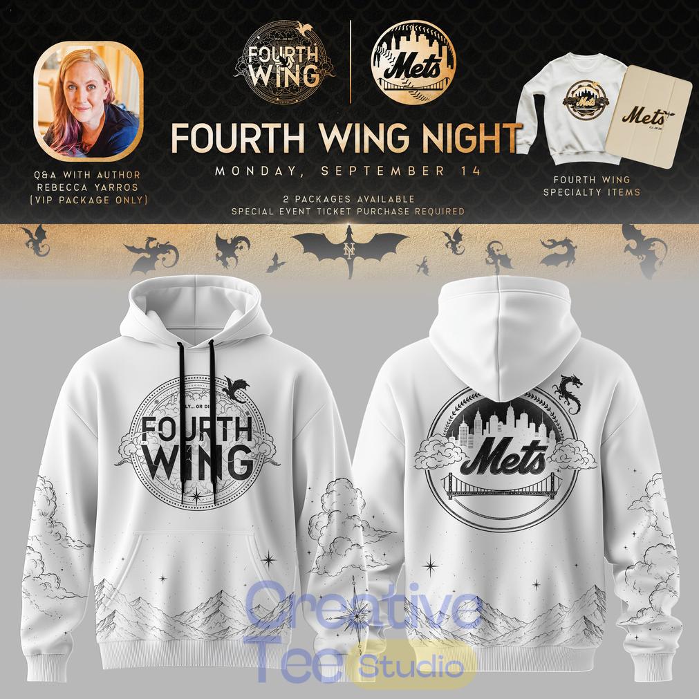 New York Mets x Fourth Wing Night 2026 Edition Hoodie