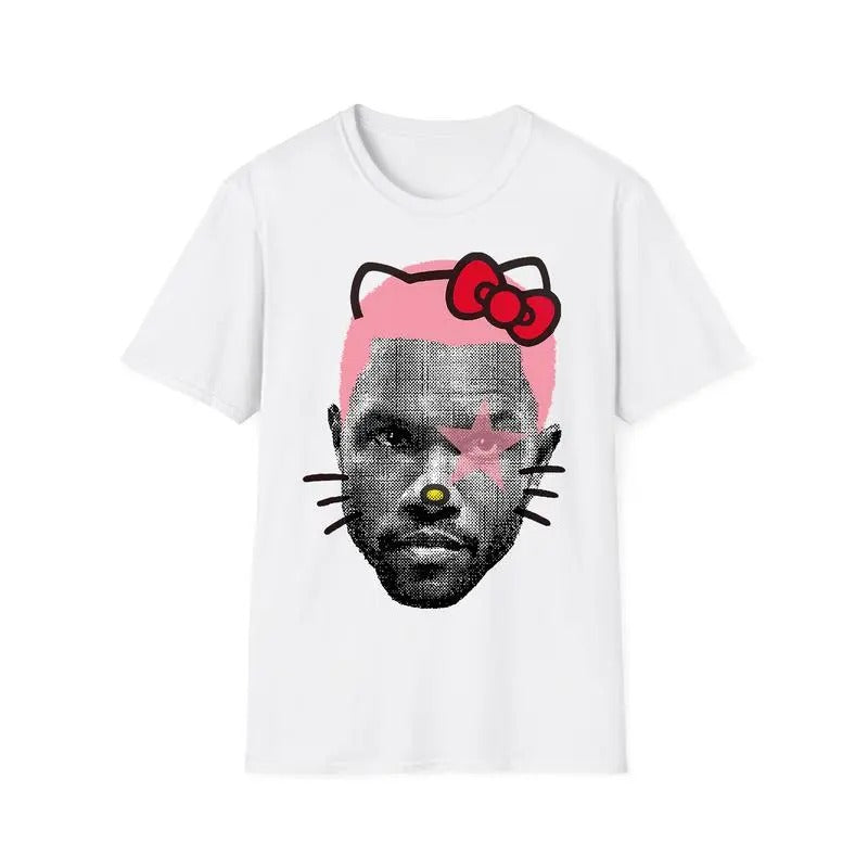 Frankkk Kittyy Pink Star T-Shirts