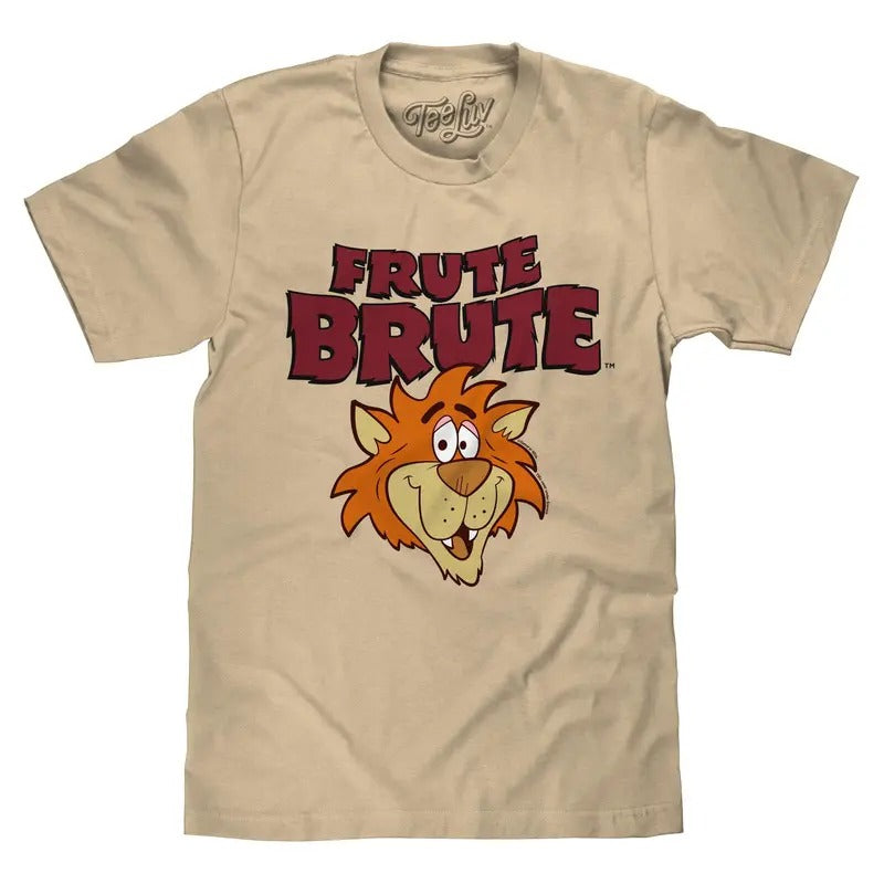 Frute Brute Cereal Retro 70s Cartoon Werewolf Cream 90s T-Shirts