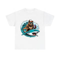 Funny Bear Shark Beer Pizza Shirt T-Shirts
