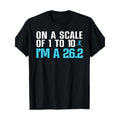 Funny Marathon Finisher 26.2 & 100% Cotton Casual Round Neck Short Sleeve Shirt Machine Washable Made USA T-Shirts
