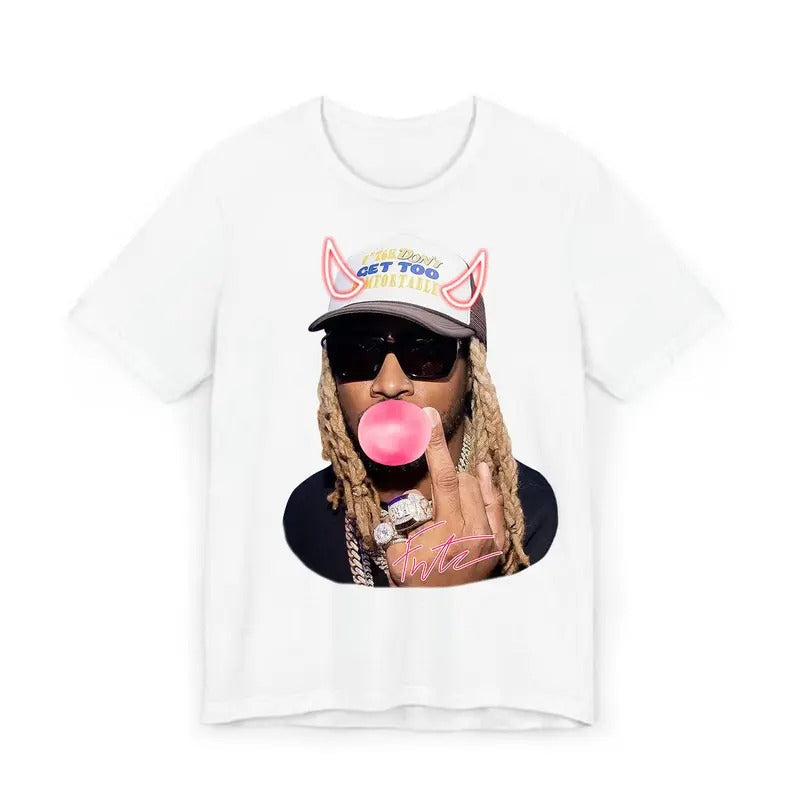 Futureee Halloween Bubblegum Big Face Rap Shirt T-Shirts