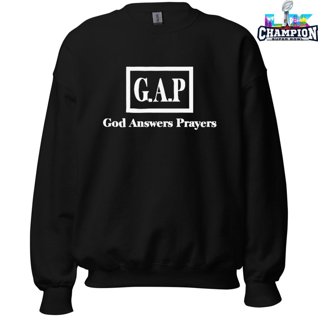 Gap God Answers Prayers T-Shirts