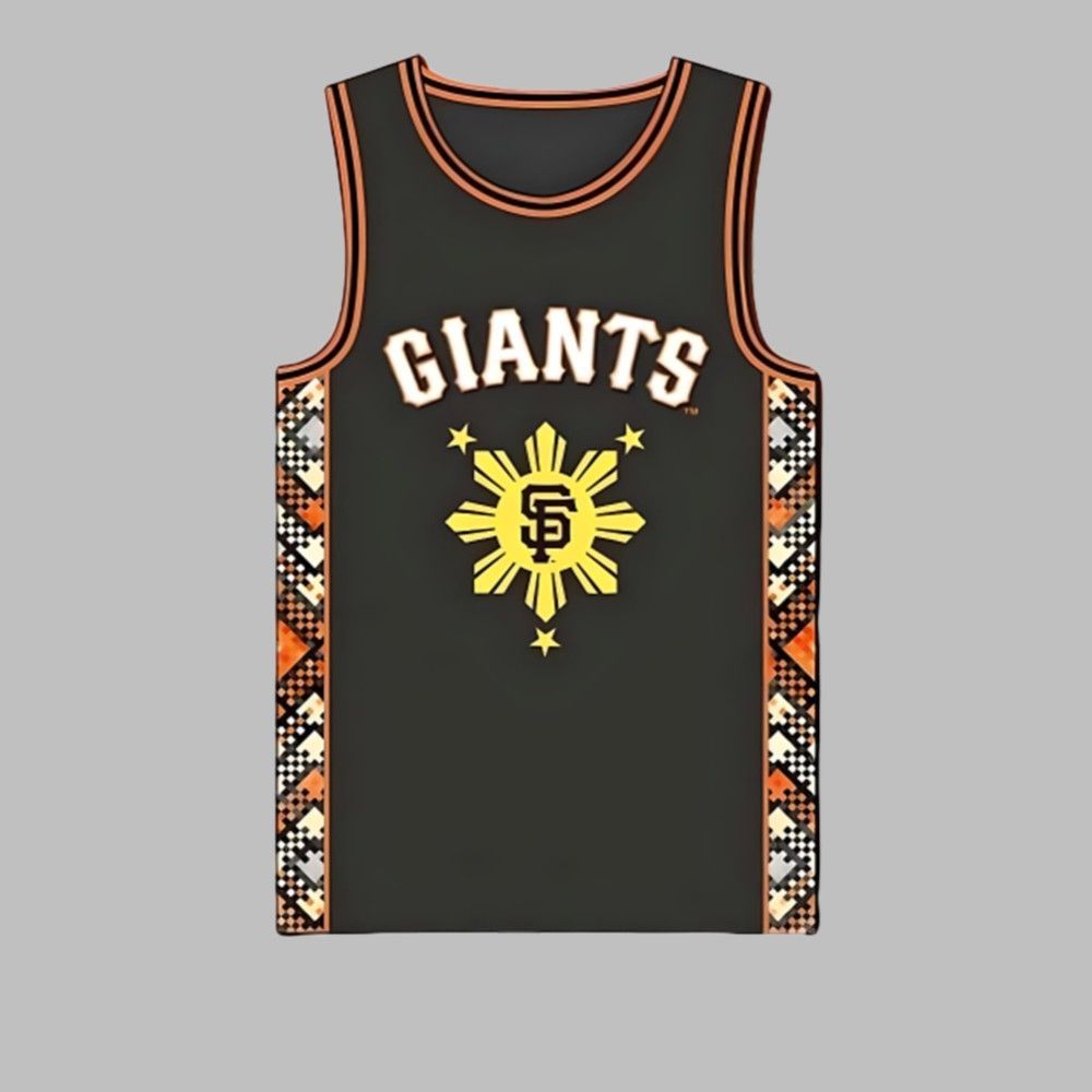 Giants Filipino Heritage Night Basketball Jersey Giveaway 2025 - Grishko.com