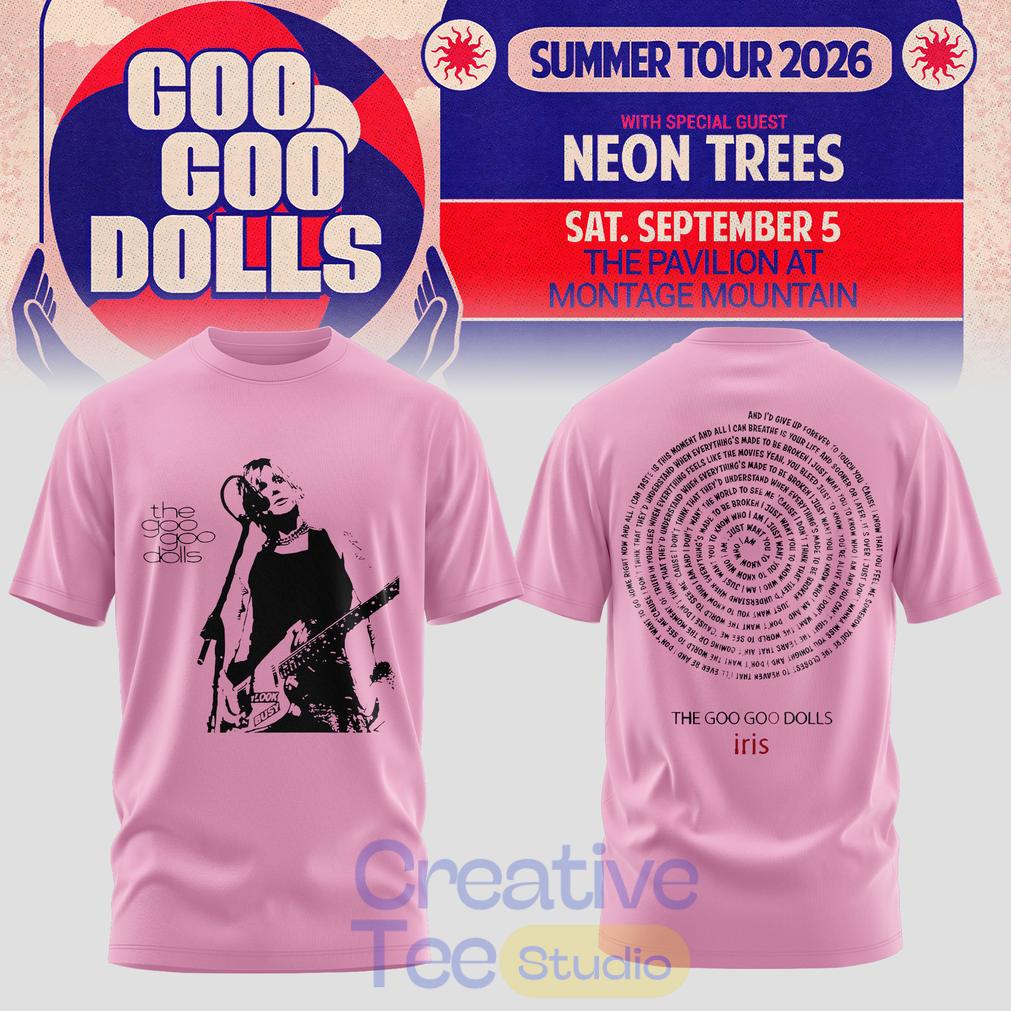 Goo Goo Dolls Summer 2026 North American Tour Limited T-Shirt