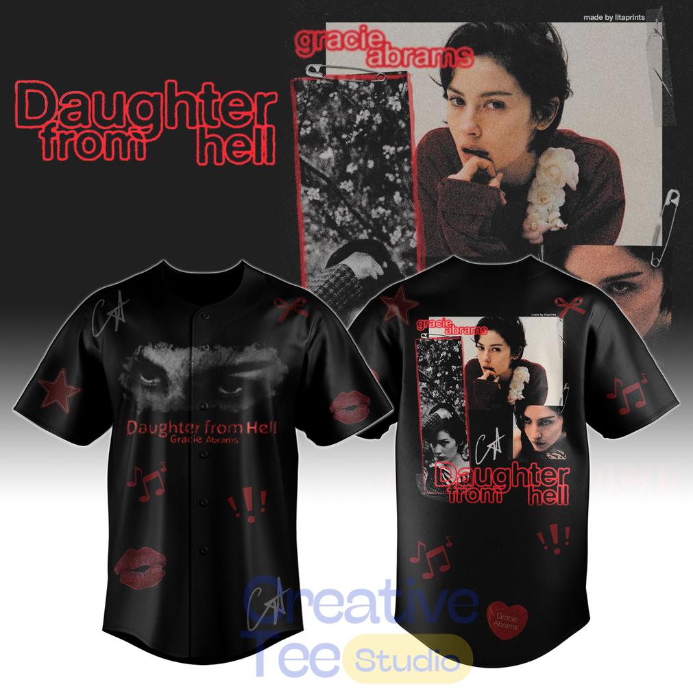 Gracie Abrams Special “Daughter from Hell” Album 2026 Baseball Jersey