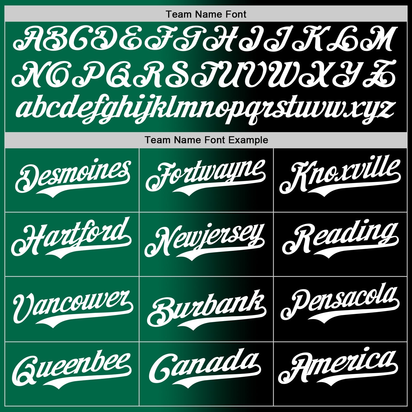 Custom Black White-Kelly Green Authentic Gradient Fashion Baseball Jersey