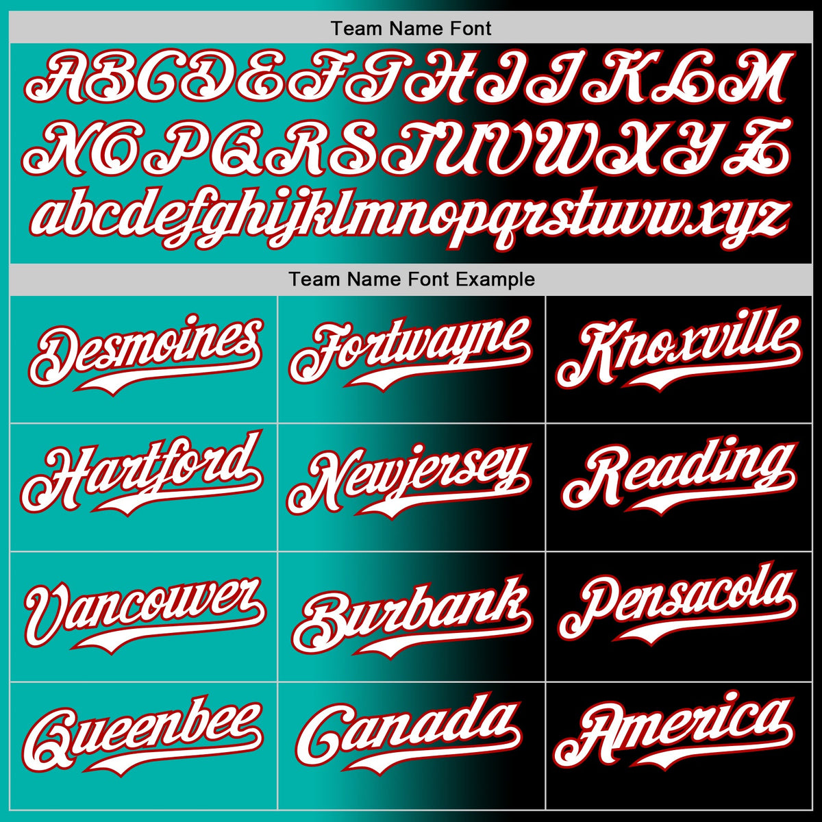 Custom Black White Aqua-Red Authentic Gradient Fashion Baseball Jersey