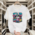 Graffiti Inspired Street Cool Bunny Urban Adventures T-Shirts