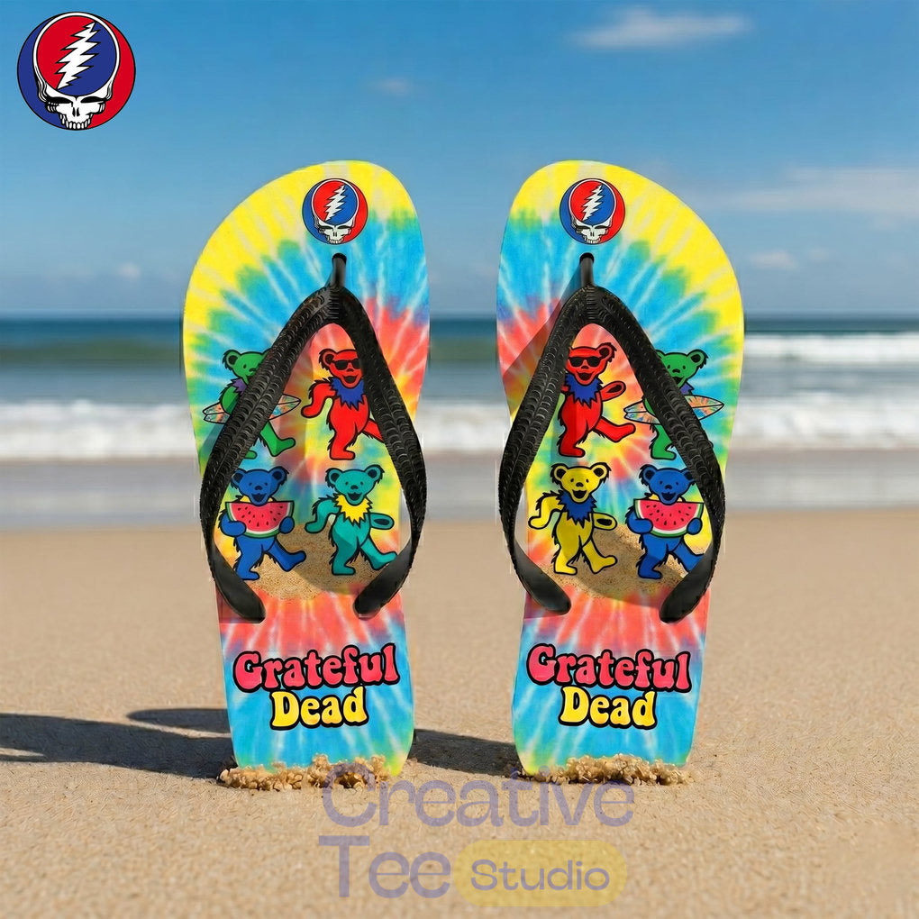 Grateful Dead Premium Summer Flip Flop