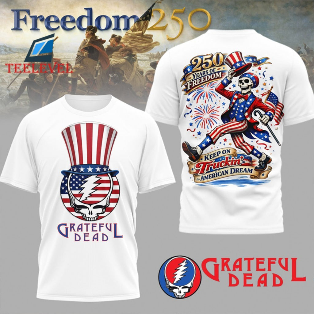 Grateful Dead United States Of The America 250th Anniversary 1776 2026 T-shirts
