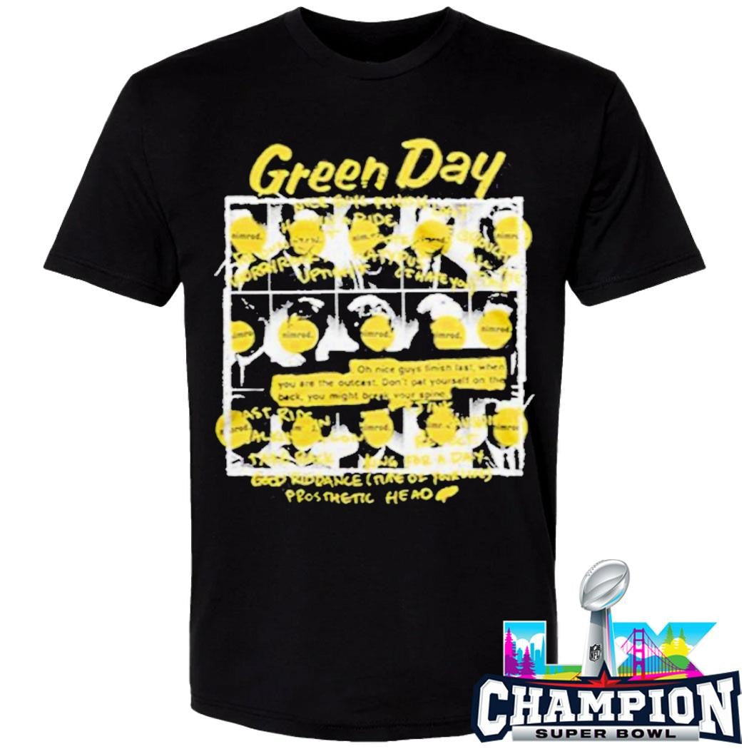 Green Day Nimrod Shirt