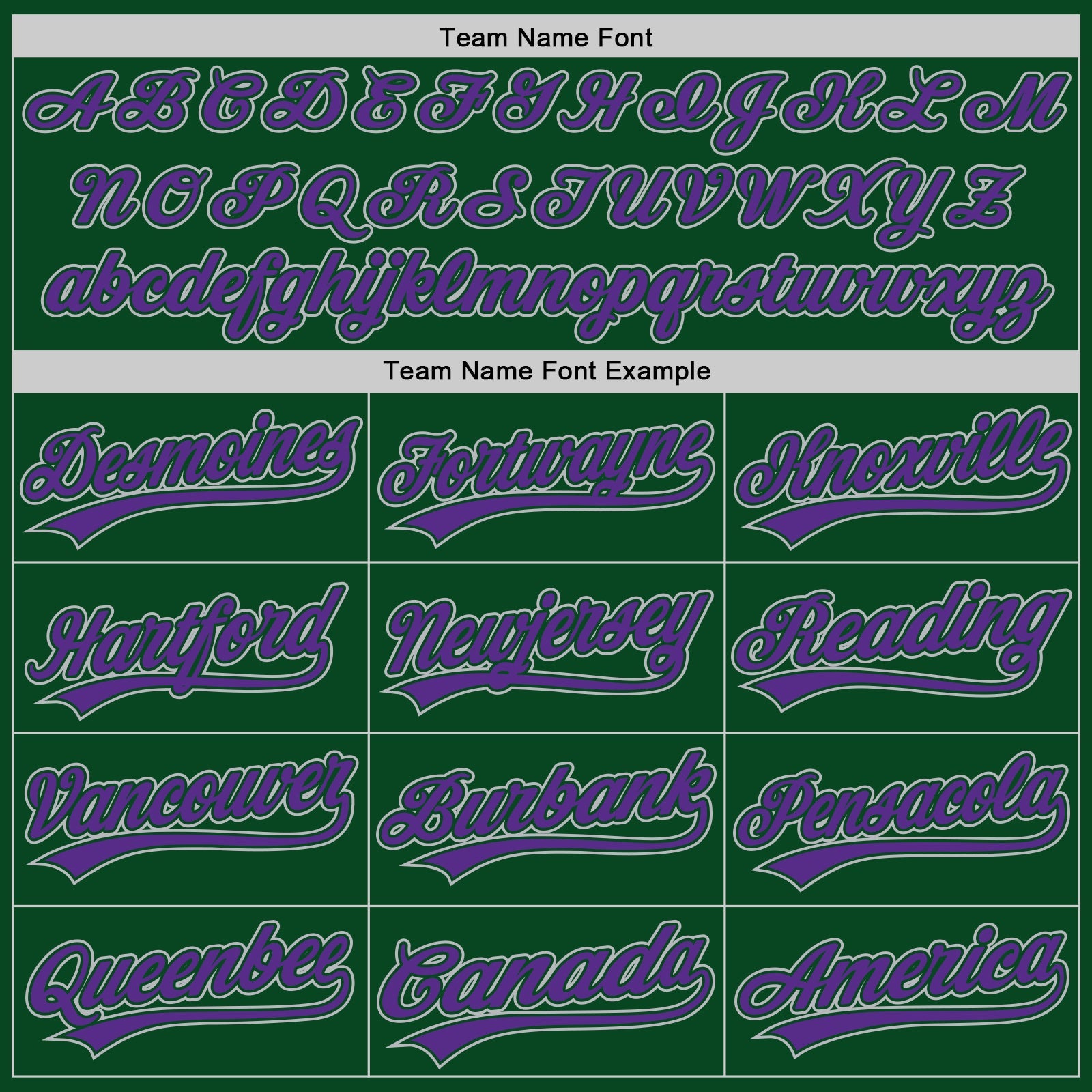 Custom Green Purple-Gray Authentic Throwback Baseball Jersey