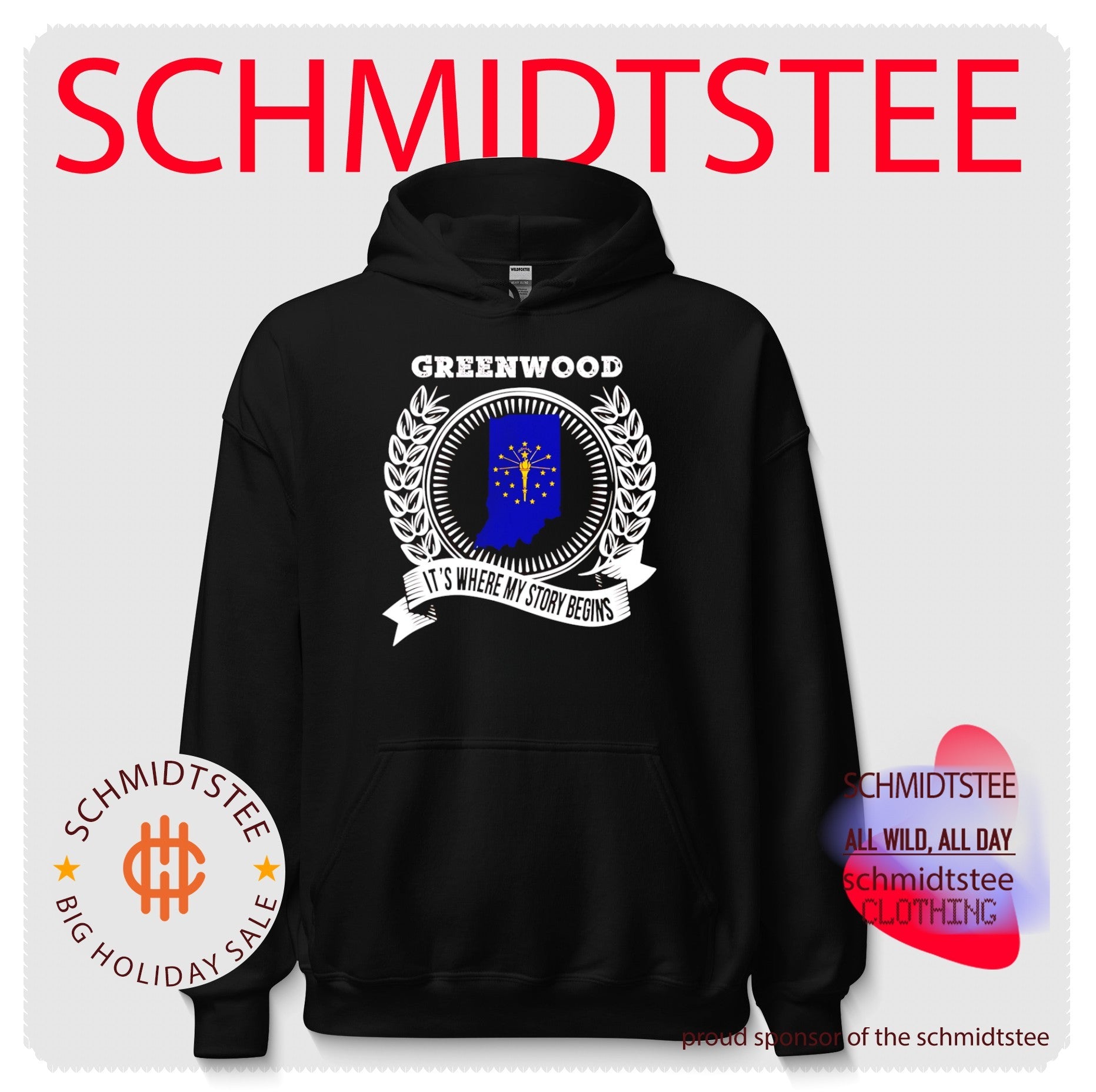 Greenwood Indiana It’s Where My Story Begins shirt