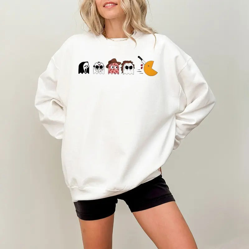 Halloween Friends Shirt Halloween Movie Characters Cute Halloween Movies Vintage 90s Halloween Movies Halloween Movies Fans Fall Season T-Shirts