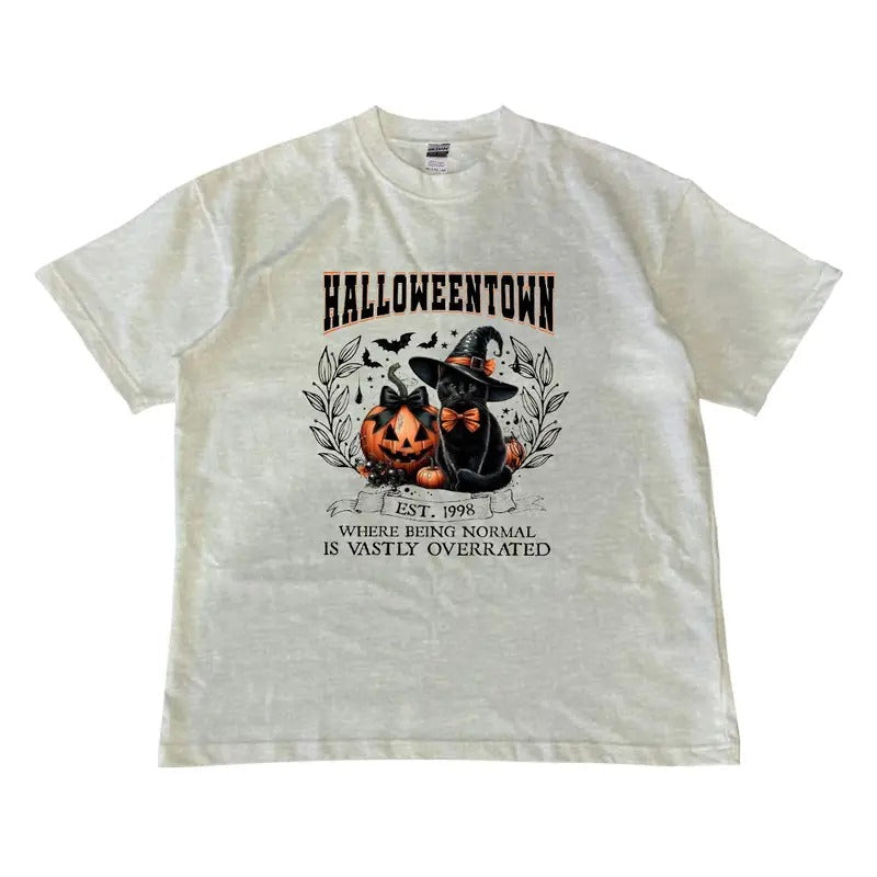 Halloweentown 1998 Halloween Halloween Retro Halloween Pumpkin MW Shirt Menswear Top T-Shirts