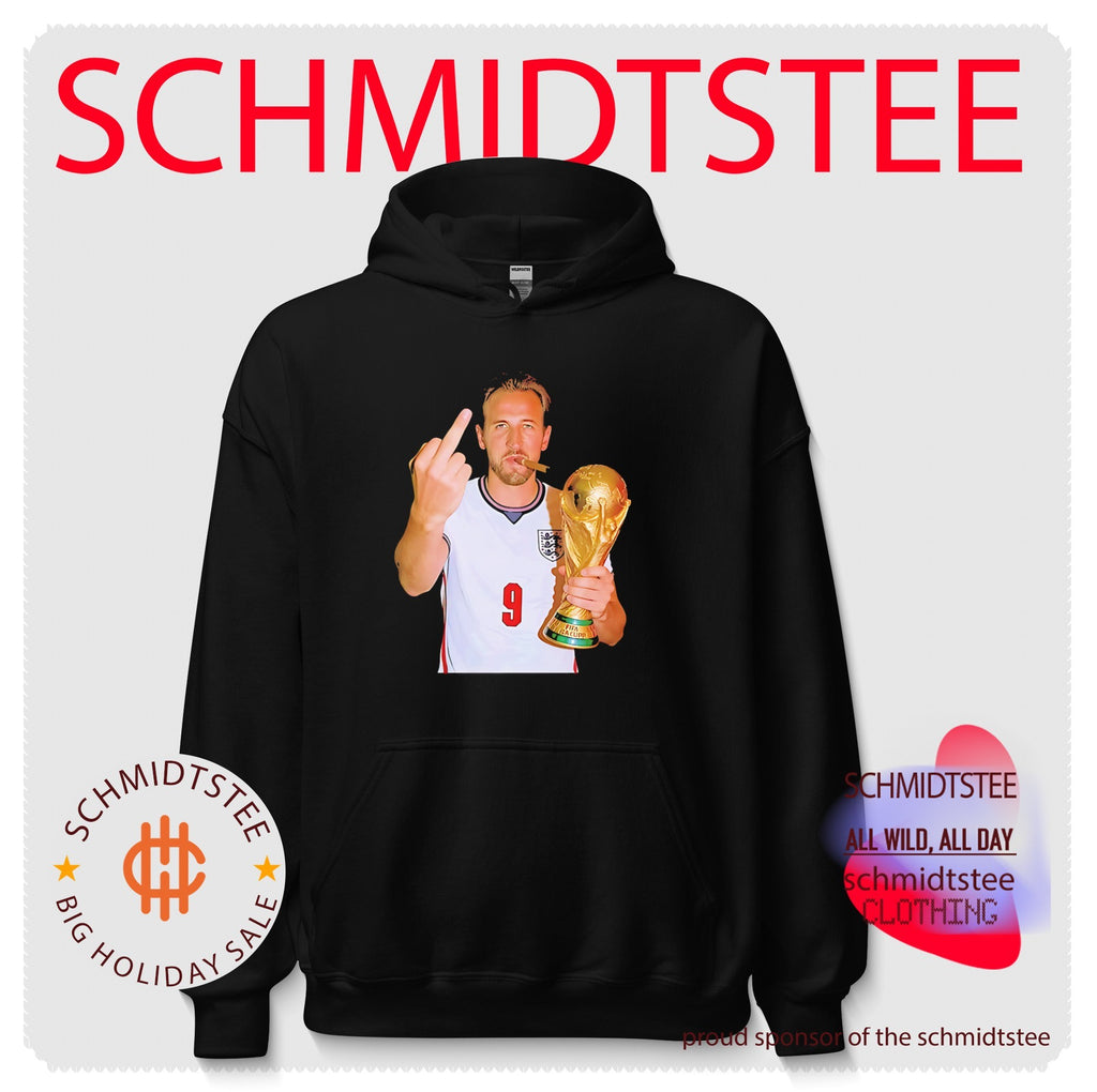 Harry Kane England national football team smoking middle finger shirt