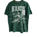He Is Rizzin' Vintage 90s Shirt Christian Easter Shirt Easter Jesus Playing Basketball Him Her Top Womenswear T-Shirts