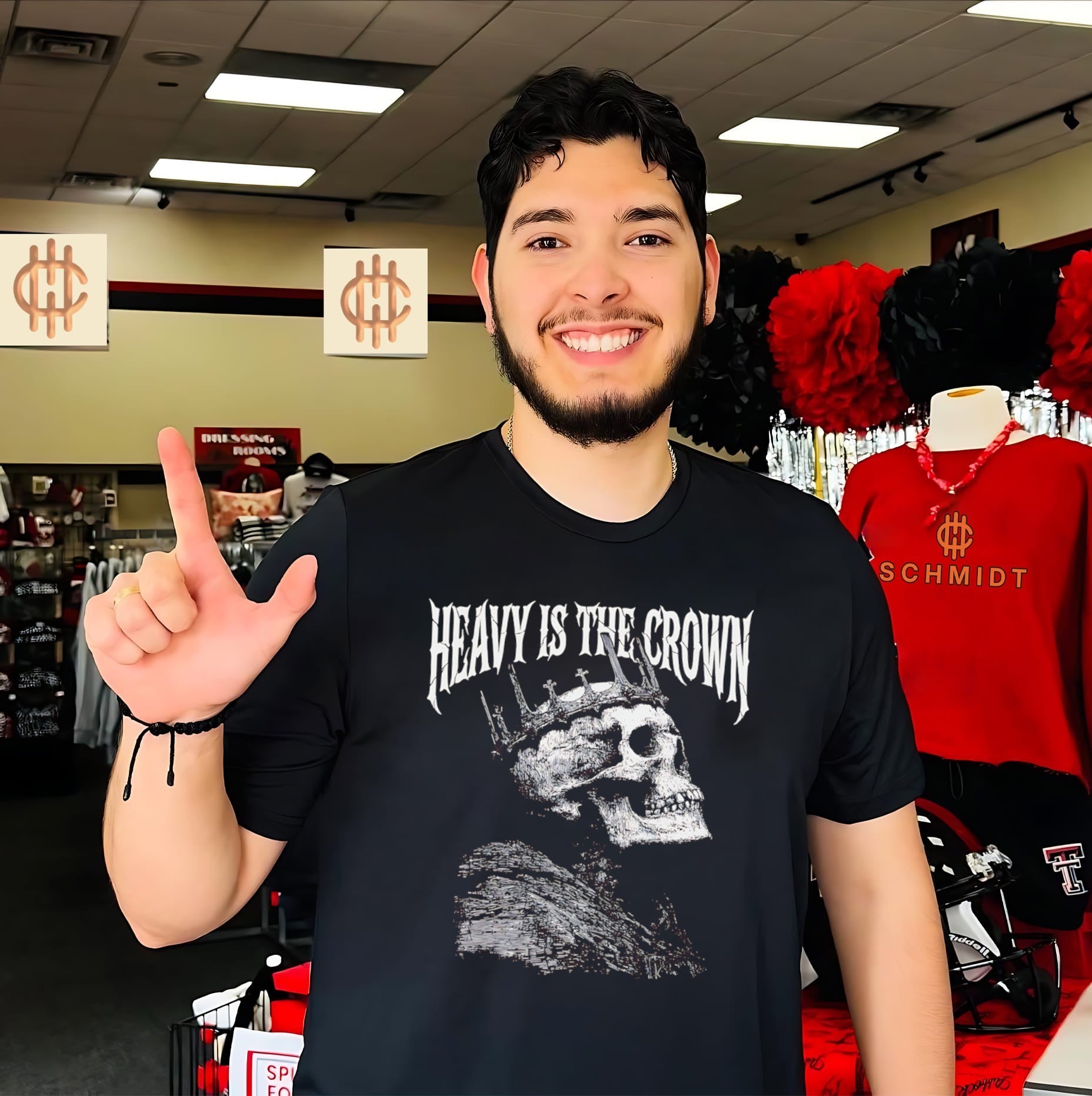 Heavy Is the Crown Skull with Royal Crown shirt