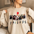 Horror Characters Friends Halloween Horror Movie Characters Horror Movie Fans Womenswear Check T-Shirts