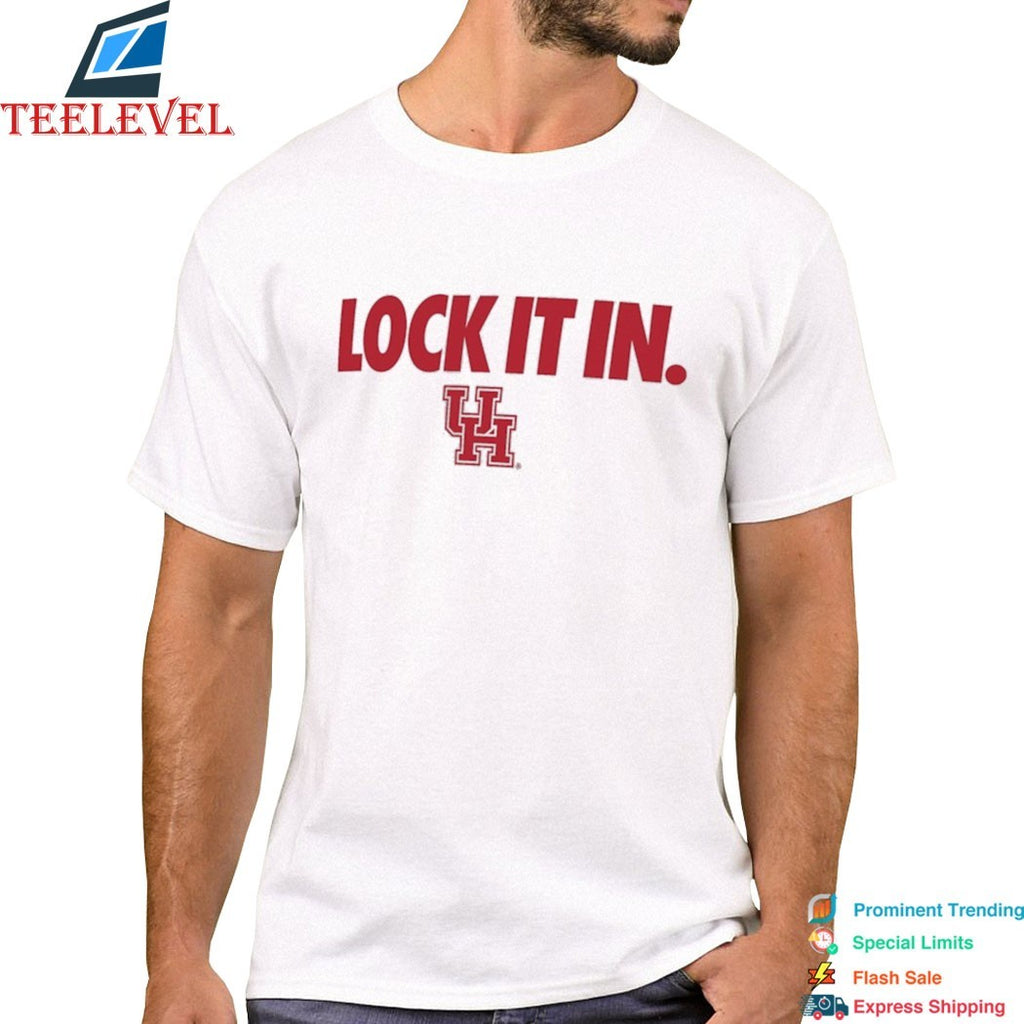 Houston Cougars Lock It In  T-Shirts