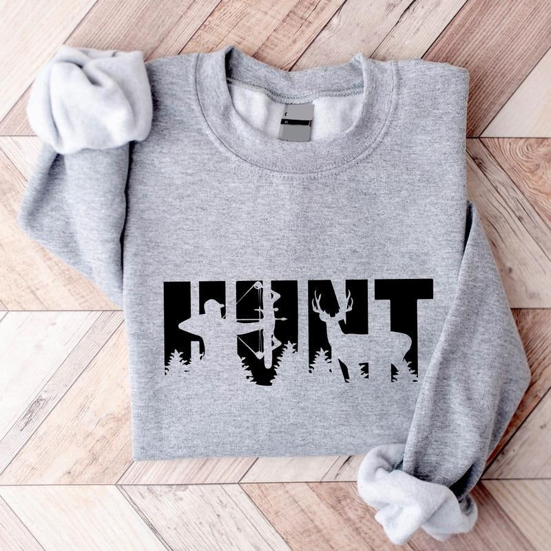 Hunt Deer Hunting Hunting Season Hunting Lover Matching Camping Trip Long Sleeve Adventure Lover T-Shirts