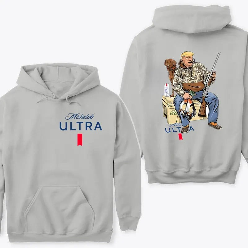 Hunter Trump Michelob Ultra Beer 2 Siders Trump Your Hunt Dog Hunting Season Womenstyle{N002}2 T-Shirts