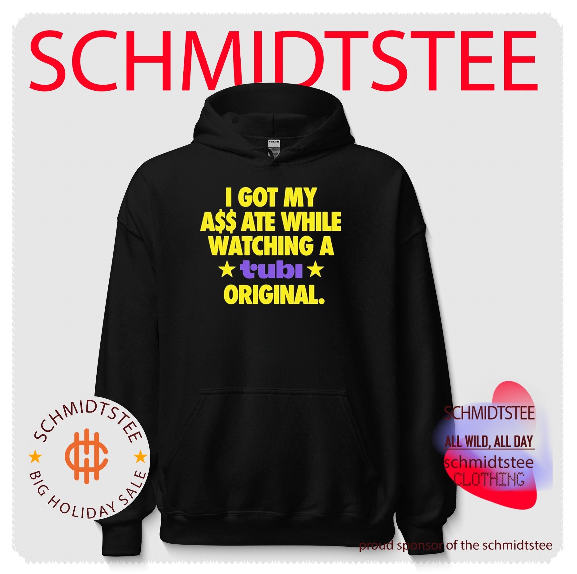 I Got My Ass Ate While Watching a Tubi Original shirt