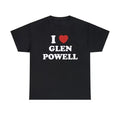 I Love Glen Powell Glen Powell Shirt Menswear Top T-Shirts