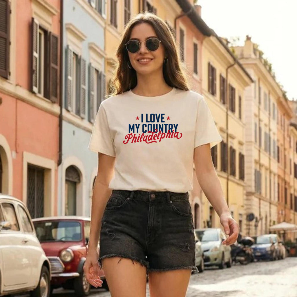 I Love My Country Philadelphia Shirt