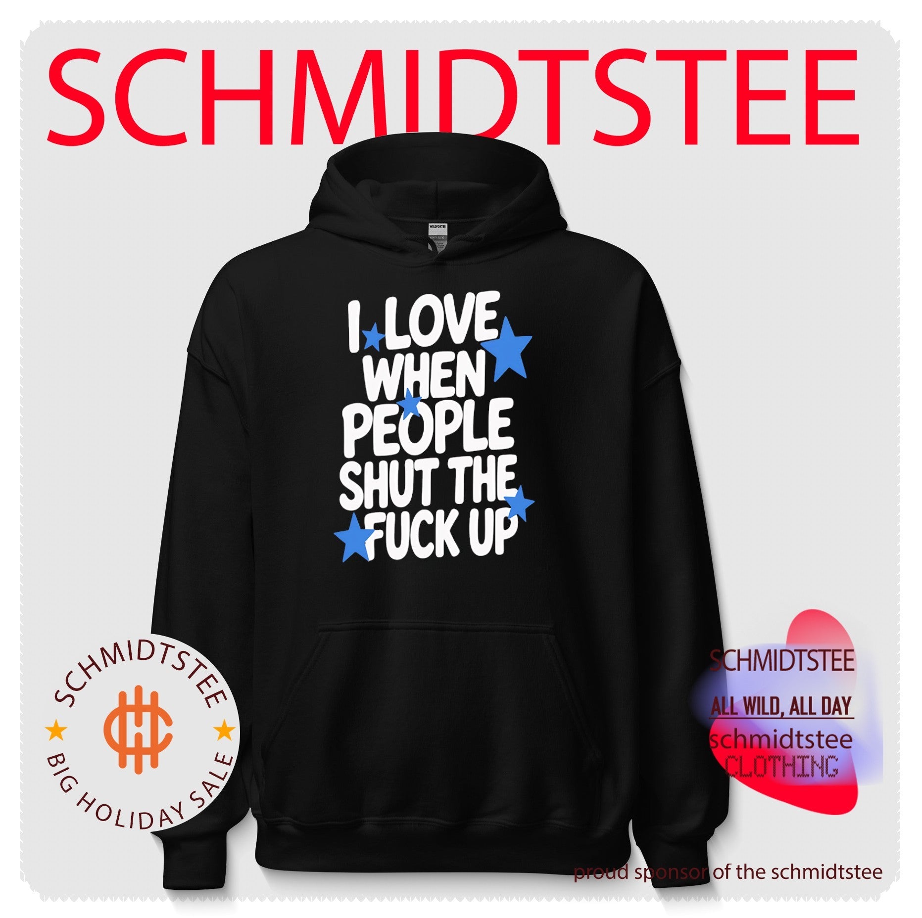 I Love When People Shut the Fuck Up sarcastic shirt (1)