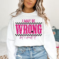 I May Be Wrong But I Doubt Snarky Sarcastic Funny Sayings Shirt Retro Sarcasm Humor Sassy Shirt T-Shirts