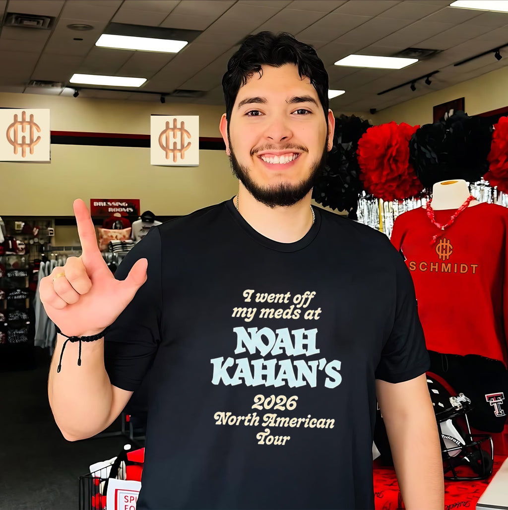 I Went Off My Meds At Noah Kahan’s 2026 North American Tour Shirt
