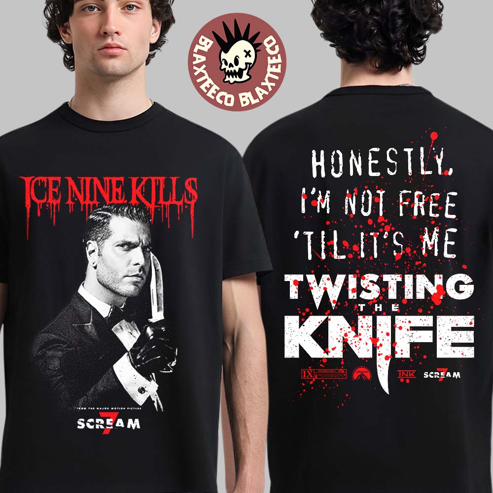 Ice Nine Kills Night Mare On The Knife Part 2 Merch Don’t Hang Up T-Shirt