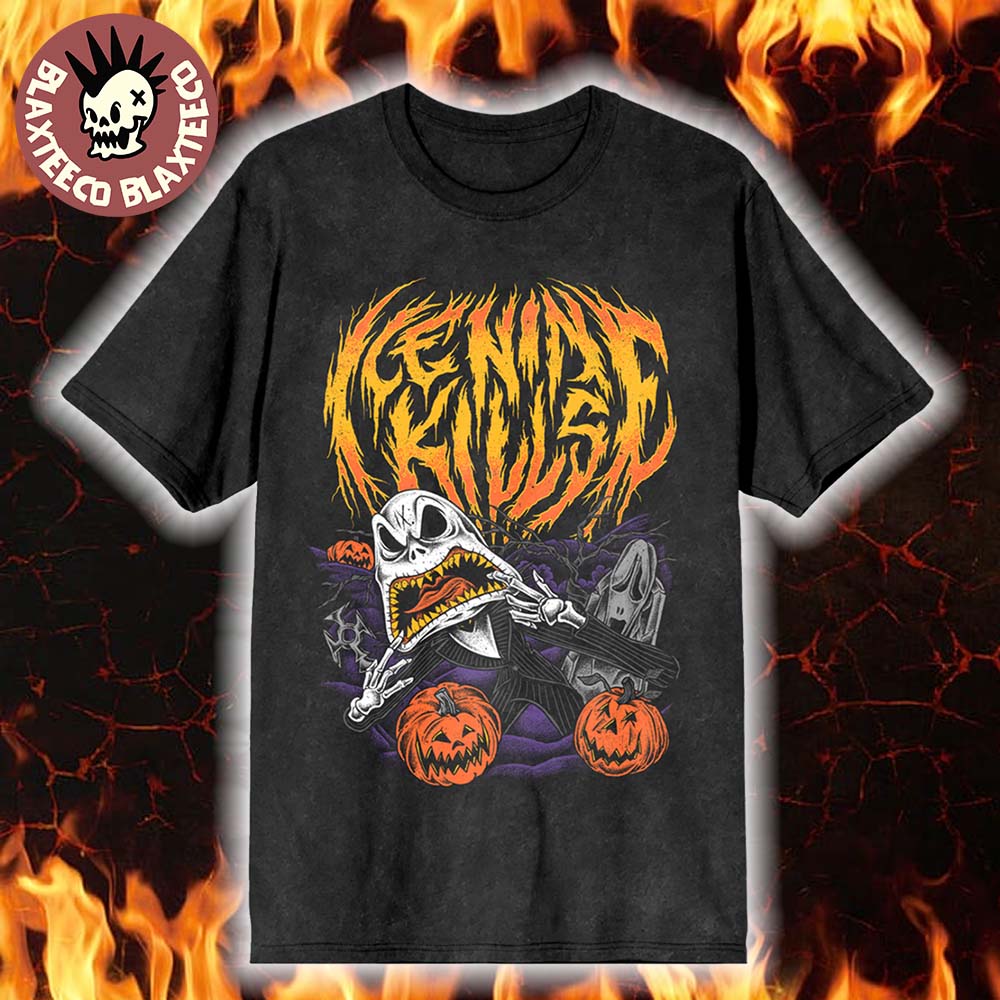 Ice Nine Kills Nightmare On The Ninth Before Christmas 2025 Psycho’s Only The Jack’s On You Washed T-Shirt