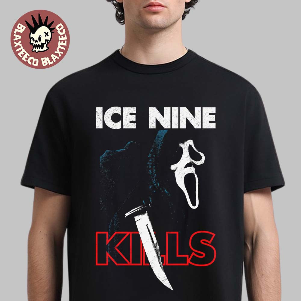 Ice Nine Kills X Ghost Face Stab Scream 7 Hot Topic Exclusive T-Shirt
