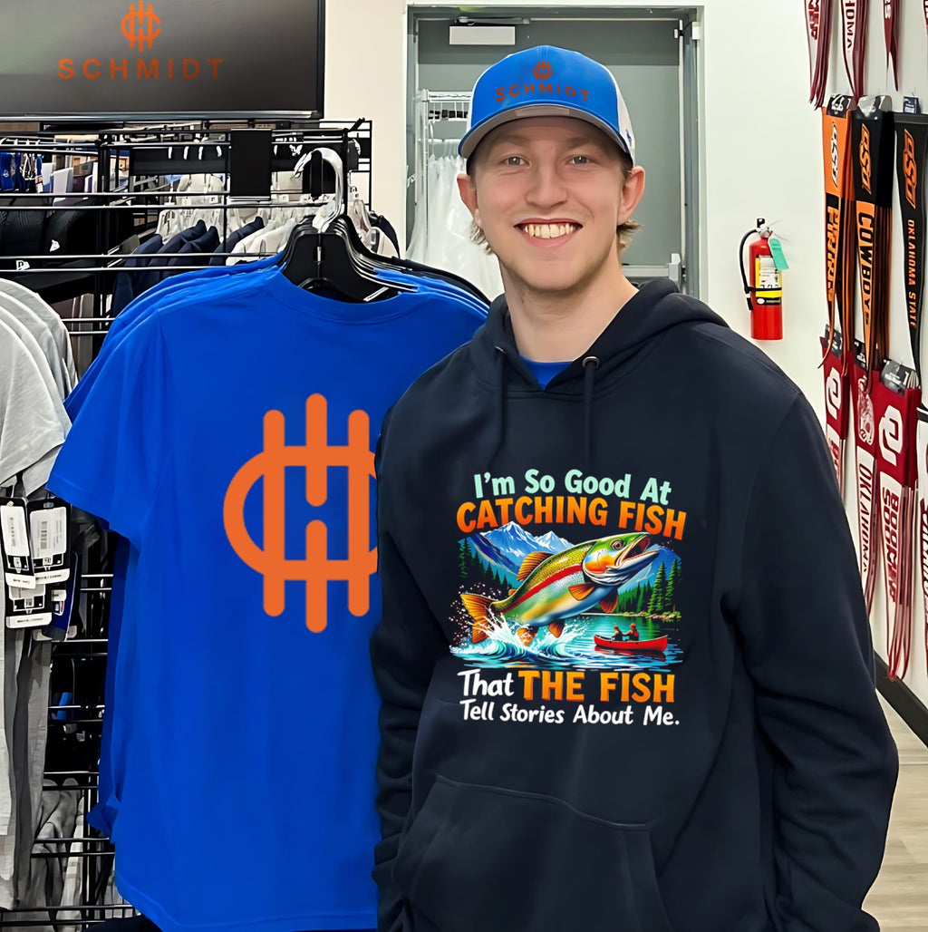 I’m So Good at Catching Fish That the Fish Tell Stories About Me shirt
