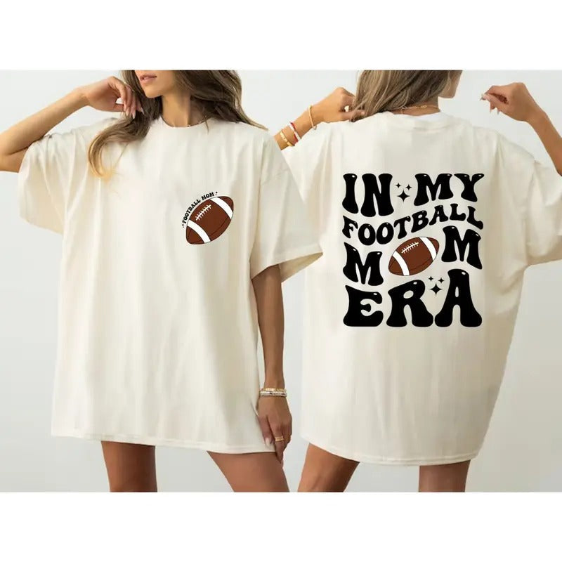 My Football Mom Era Shirt Football Mom Mom Era Shirt Retro Football Mom Football Mom T-Shirts
