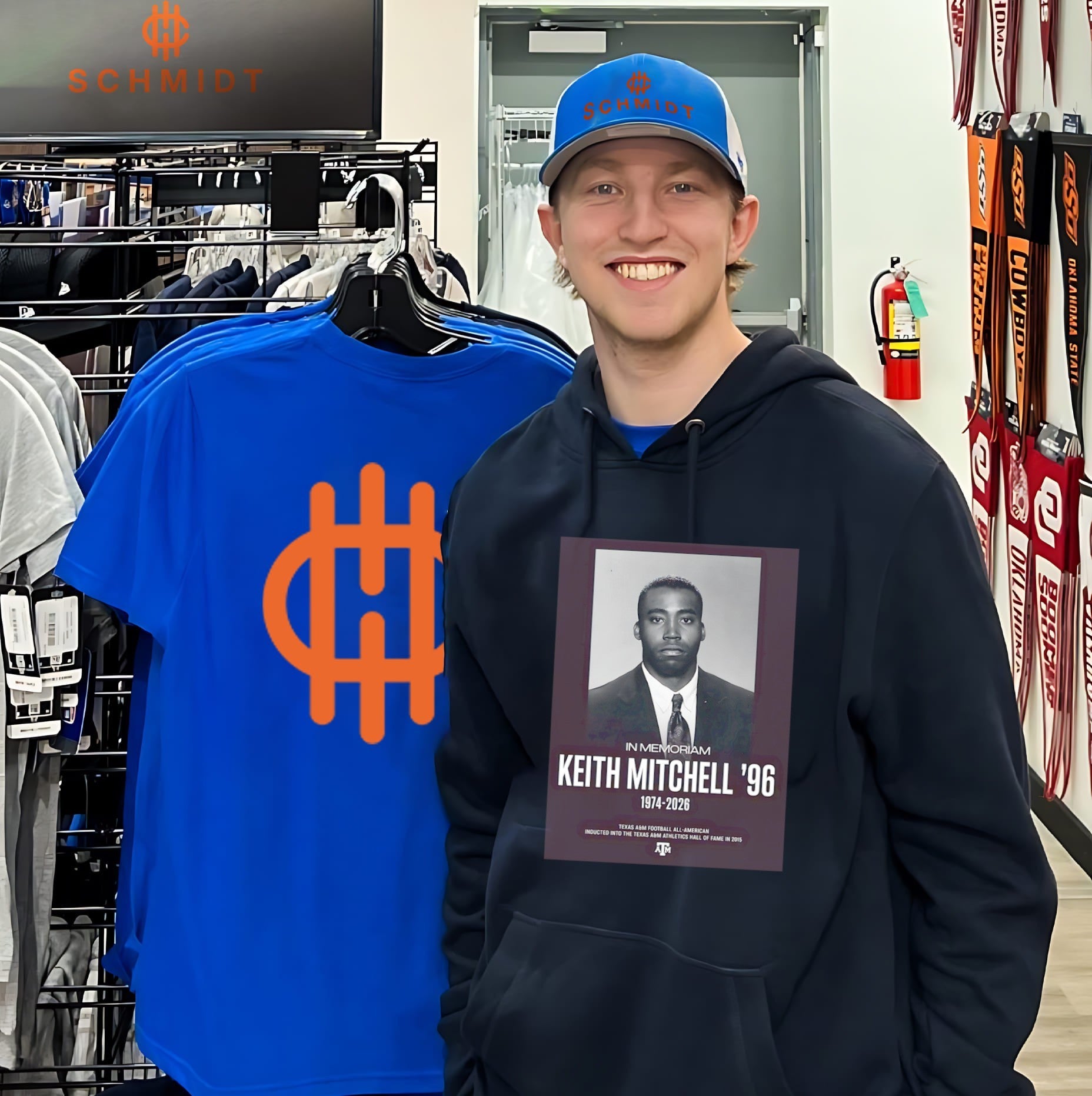 In memoriam Keith Mitchell ’96 1974-2026 shirt