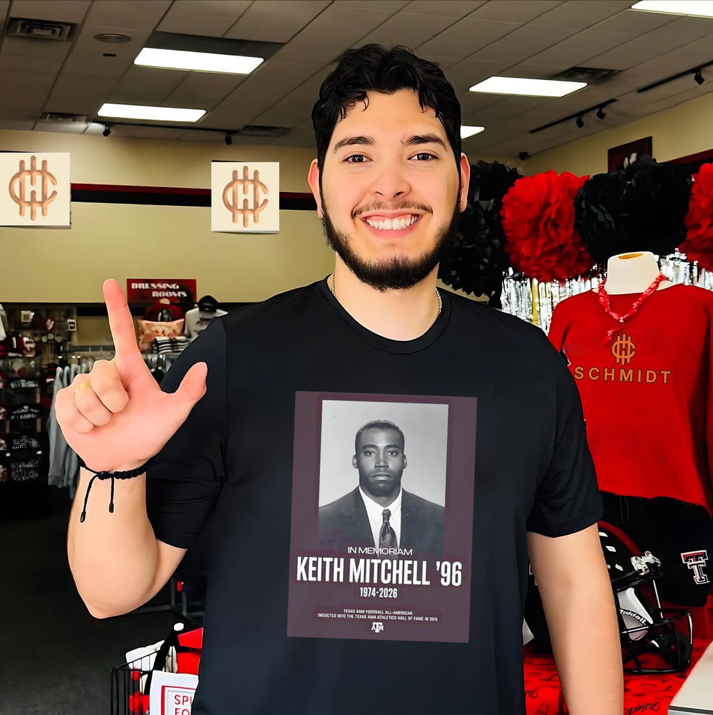 In memoriam Keith Mitchell ’96 1974-2026 shirt