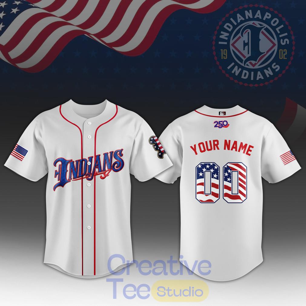 Indianapolis Indians 250th Anniversary 4th of July Jersey