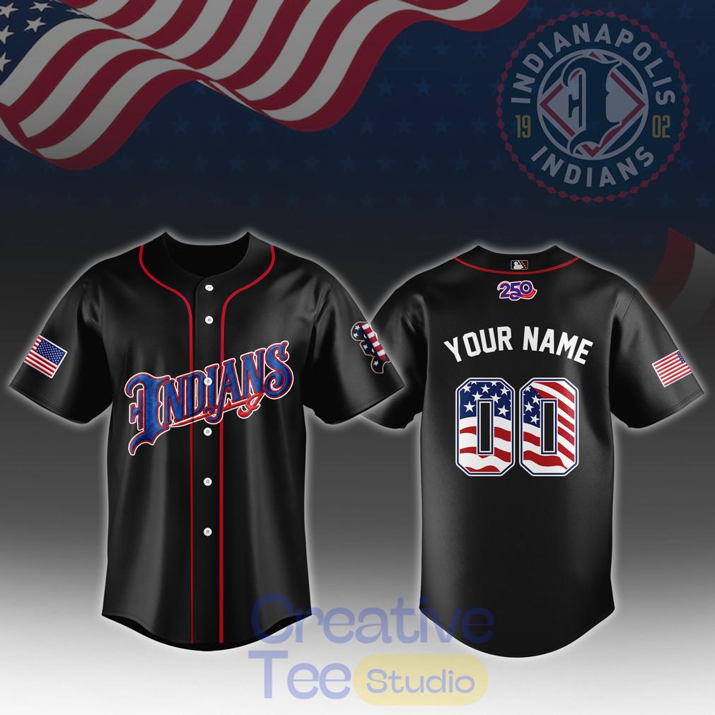 Indianapolis Indians 250th Anniversary 4th of July Jersey