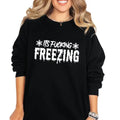 Is Fuc$Ing Freezing Edgy Goth Grunge Skull Shirt Dark Alternative Bold Statement T-Shirts